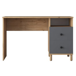 Hanah Home HA109 - 2636 Mesa de Estudio Nogal y Antracita 120x73.8x50cm